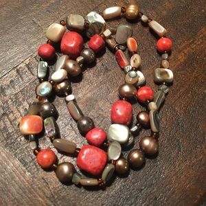 Silpada 3 strand stretch bracelet